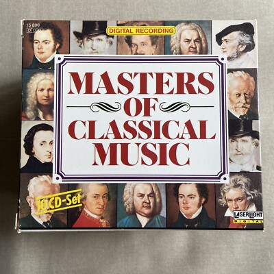 Masters of Classical Music (CD, Oct-1990, 10 Discs, Laserlight