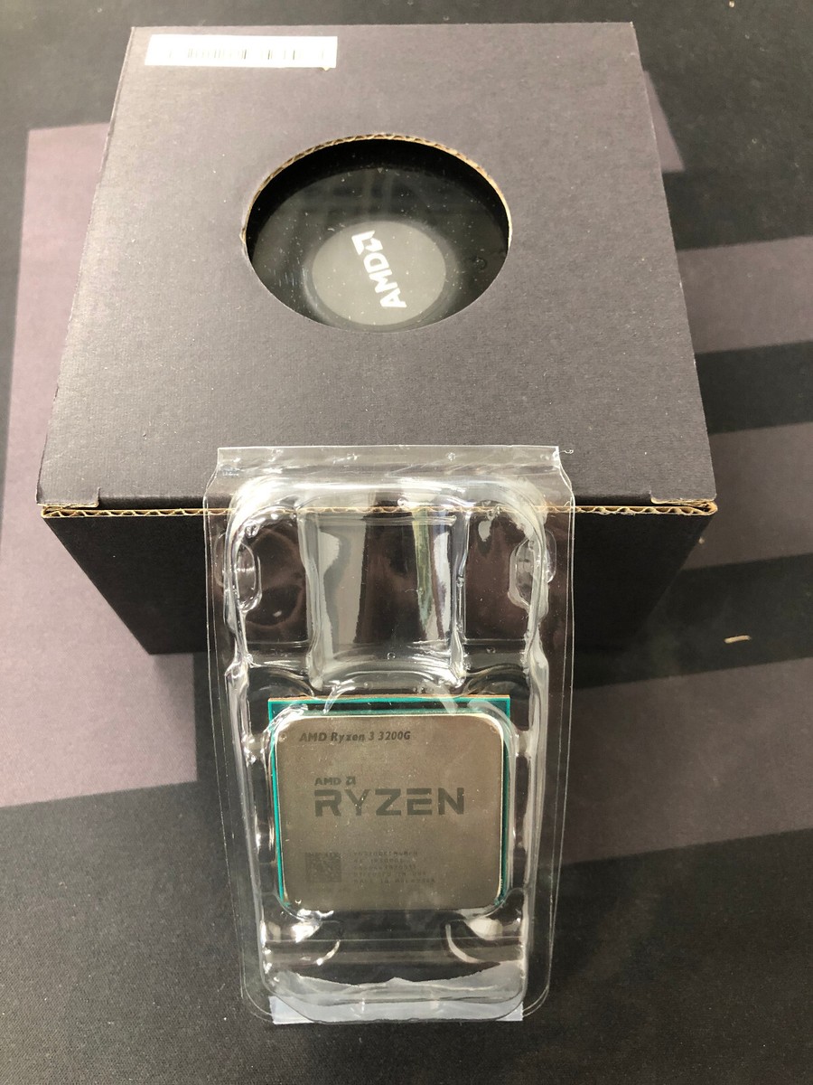 AMD Ryzen 3 3200G MPK with Cooler - Unlocked Processor with