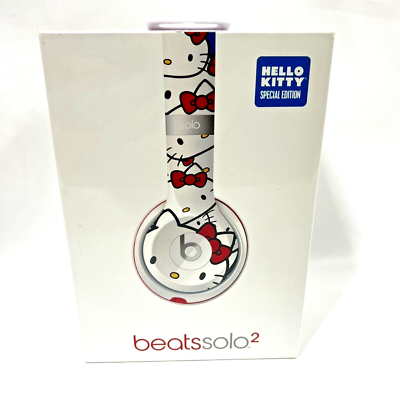 Hello Kitty Beats Solo 2 Special Edition Wired Headphones 3.5mm