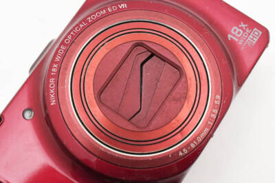 Junk - Nikon COOLPIX S9300 Red Power-on Test Confirmed Only From