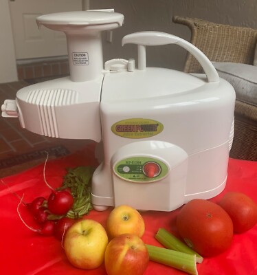 GREEN POWER KEMPO KP-E1304 Juice Extractor Twin Gear Fruit Veggie
