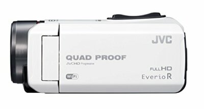 Jvc Everio Gz-Rx600-W White Camera Waterproof Wi-Fi Support 64Gb