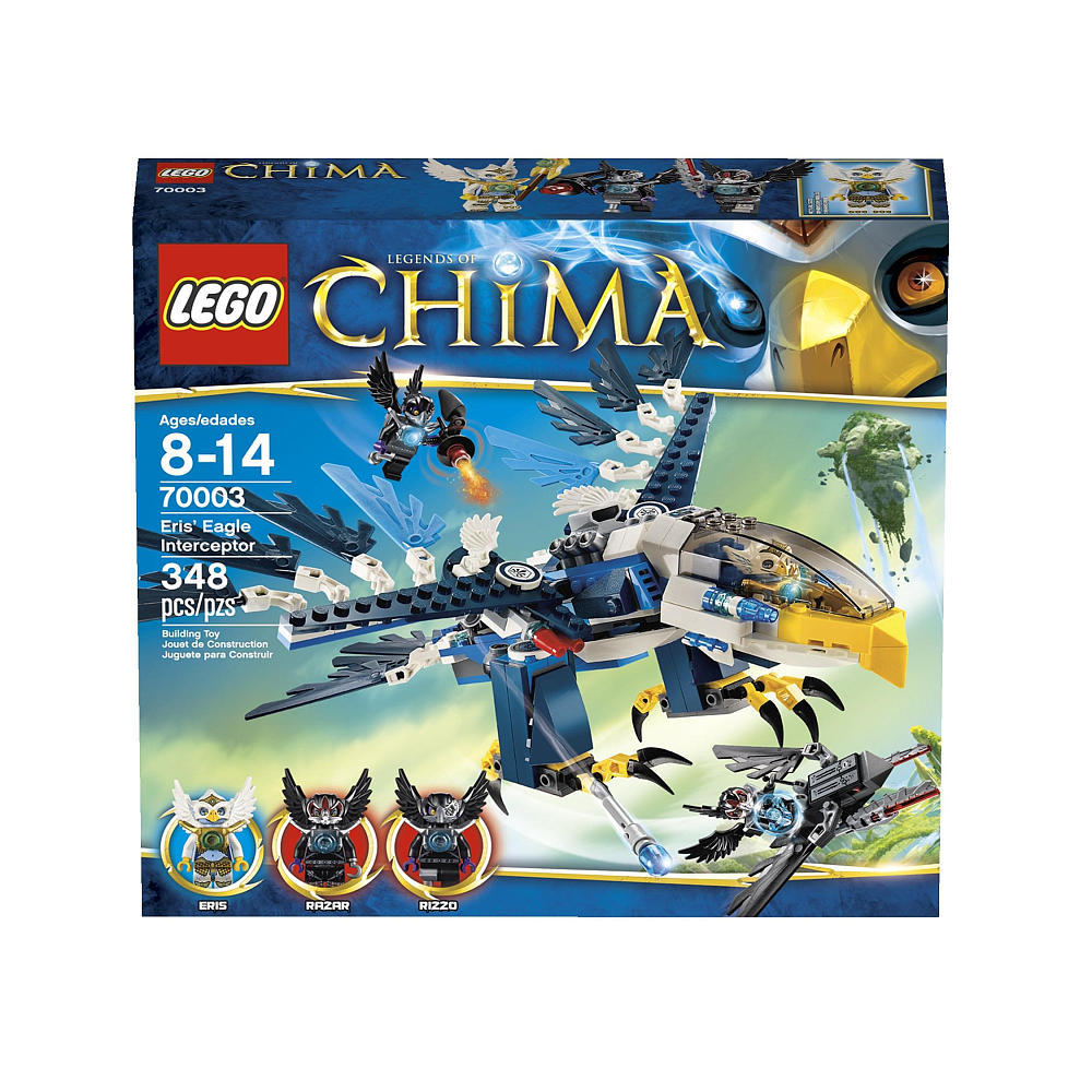 LEGO Legends of Chima Eris' Eagle Interceptor 70003 - 348 pc set