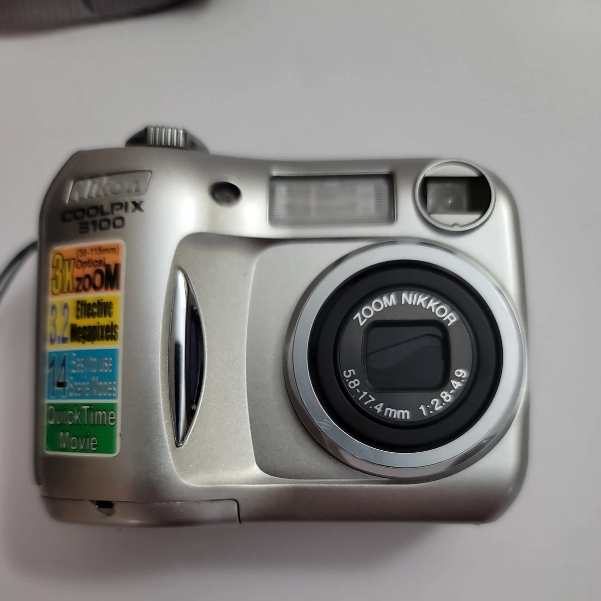 Nikon Coolpix 3100 3-4.9MP Digital Cameras for Sale - eBay