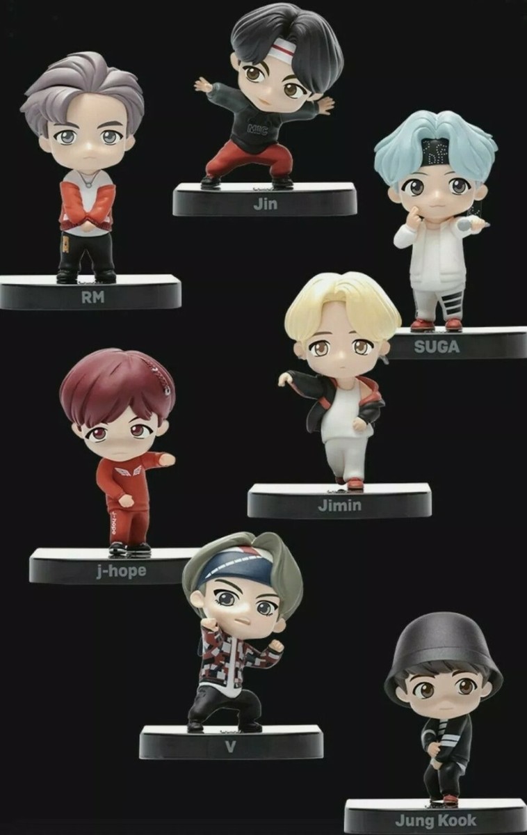 Official TinyTAN BTS CHARACTER MIC DROP Ver. Mini Figures - US