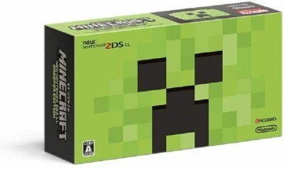MINECRAFT CREEPER EDITION NEW Nintendo 2DS LL Game Console Japan