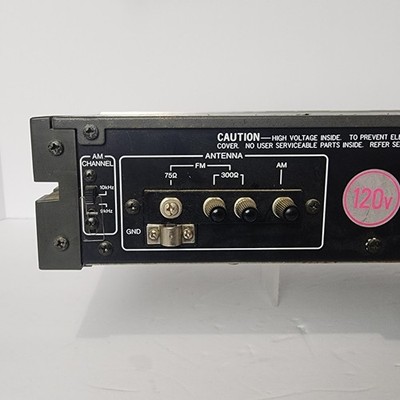 Vintage Sansui T-77 AM/FM Stereo Synthesizer Tuner Japan 120V 10W