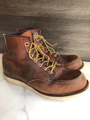 RED WING Heritage 875 CLASSIC MOC MEN'S 6-INCH BOOT ORO LEGACY