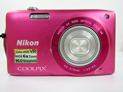 Nikon COOLPIX S3300 16.0MP Digital Camera Pink | eBay