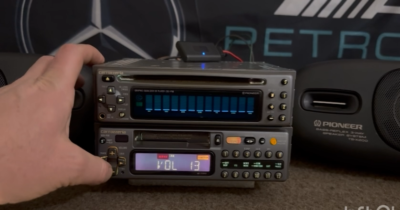 PIONEER CARROZZERIA KEH-P50 Car Radio Cassette & CDS-P60 Graphig