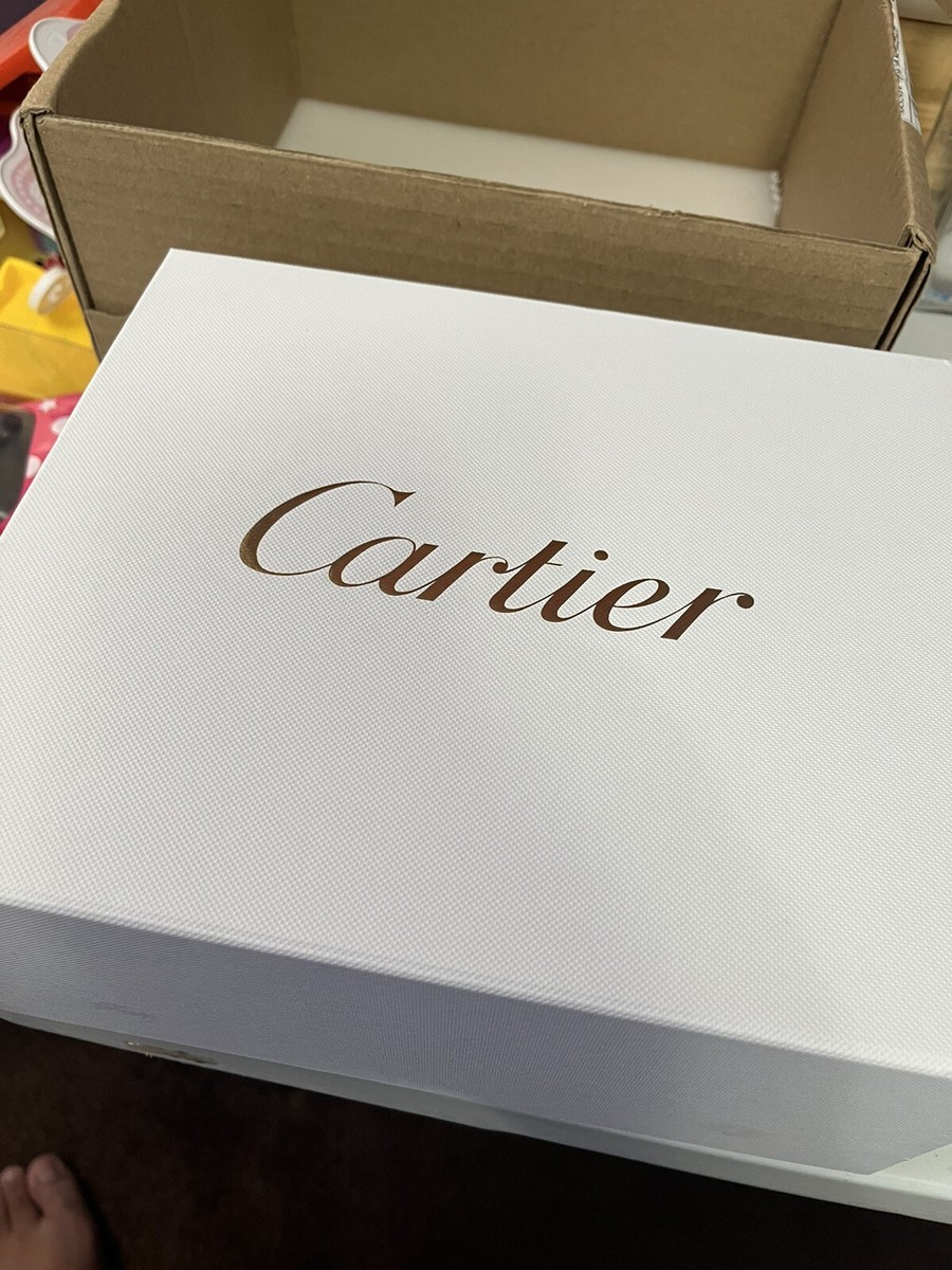 cartier gift box authentic. Red And White Box Included | eBay