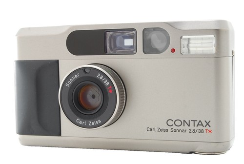 Contax T2 Titan Silver Point & Shoot 35mm Film Camera Exc+5 from