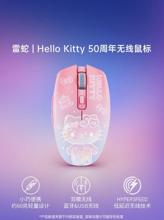 Razer x Sanrio Hello Kitty¹ Blackwidow TKL Mechanical Keyboard