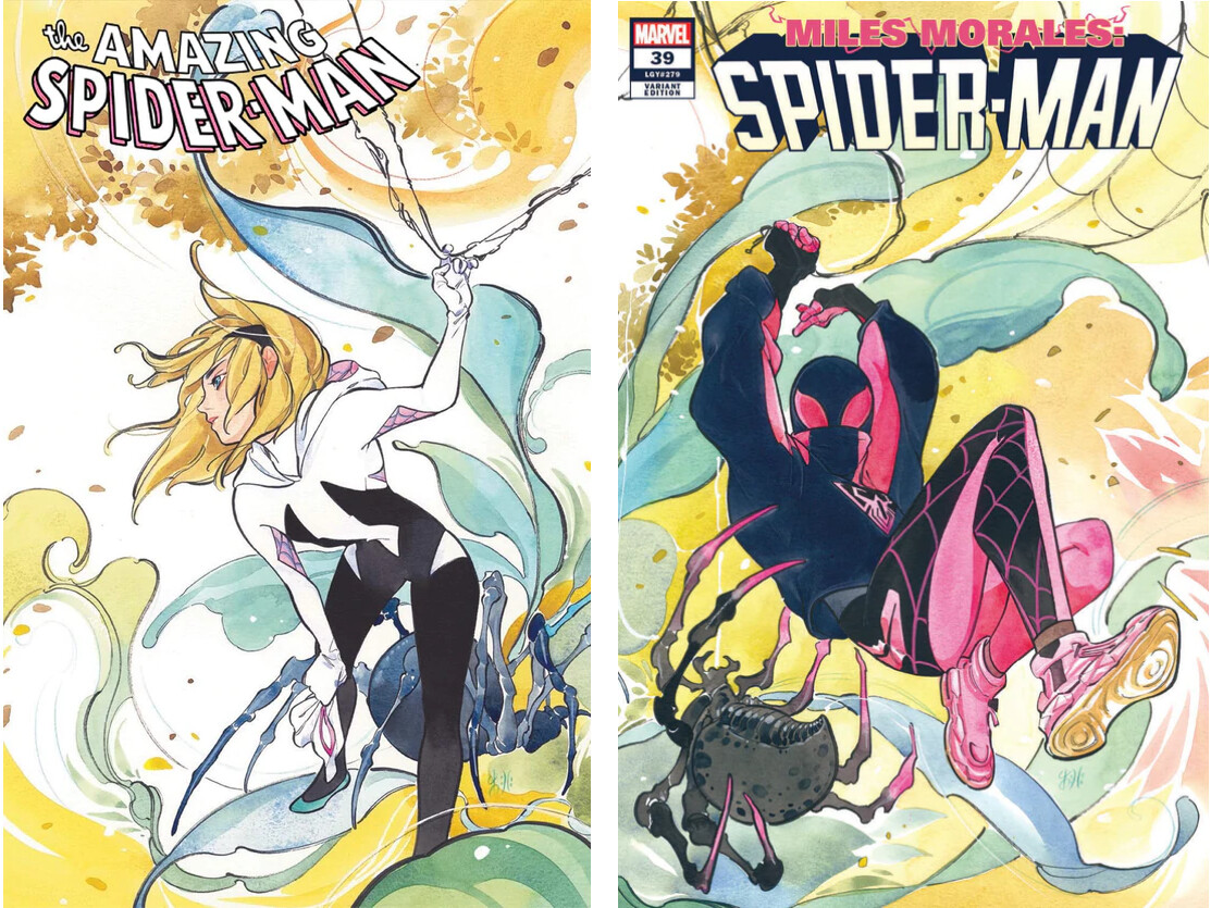 AMAZING SPIDER-MAN #5 & MILES MORALES #39 (PEACH MOMOKO CONNECTING