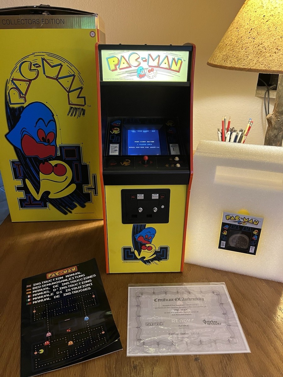 Pac-Man Numskull Quarter Arcades Collector's Edition 1/4th Scale