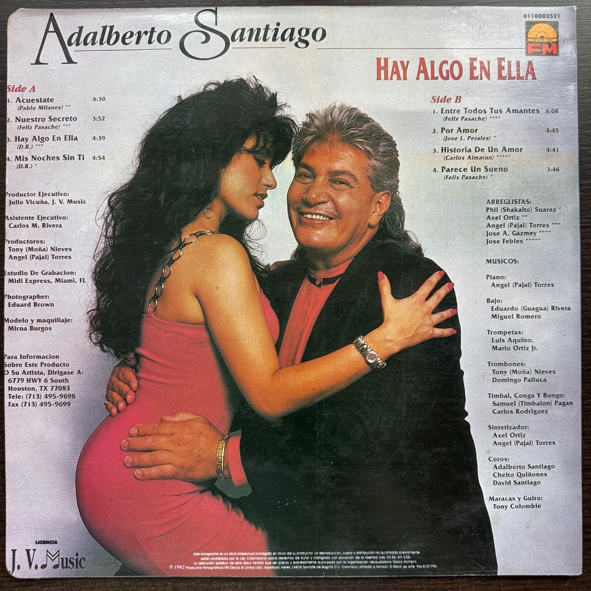 Adalberto Santiago – 🎶HAY ALGO EN ELLA🎶ENTRE TODOS TUS AMANTES