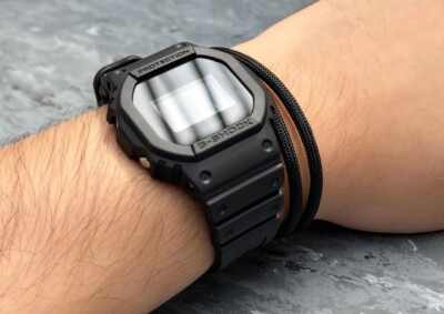 Casio G-Shock DW-5600UBB-1D Digital Solid Color Full Black Resin