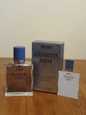 Hugo BOSS - Elements Aqua 100ml - Rare - 4084500346017 | eBay