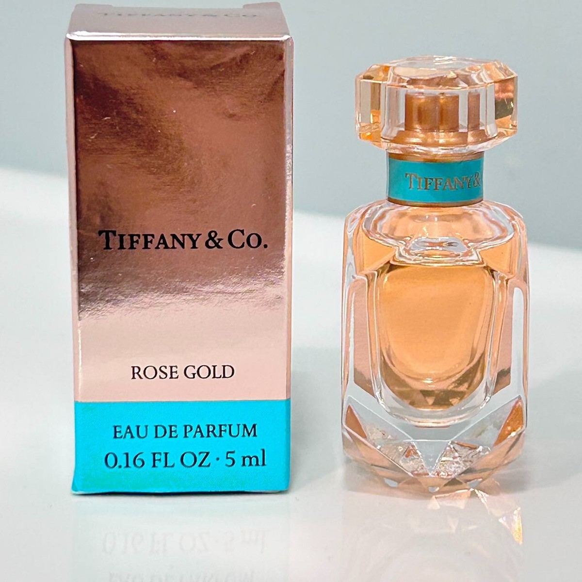 New Tiffany & Co Rose Gold EAU DE PARUM for Women Splash Mini size