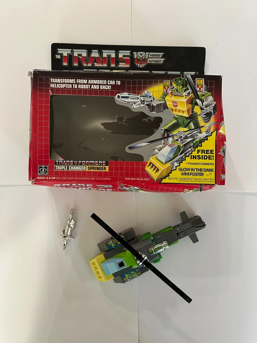 Springer Transformers & Robots Action Figure 1986 Year
