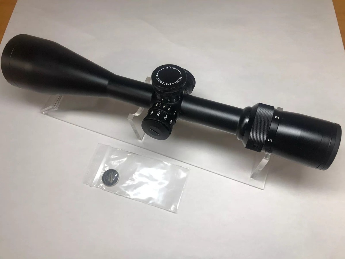 Nitrex TR Two / 3-15x50 Illuminated Dot Rifle Scope,1”,1/4” MOA