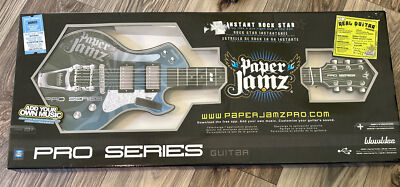 NEW Sealed Paper Jamz Pro Series Guitar #62882 Instant Rock Star