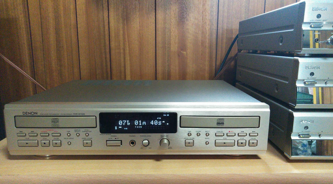 DENON CDR-W1500 CD Deck | eBay