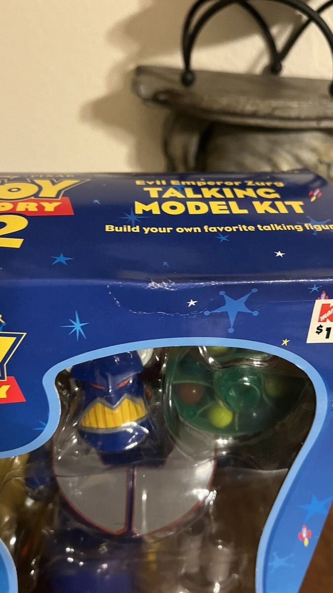 Disney Pixar Toy Story 2 Evil Emperor Zurg Talking Model Kit