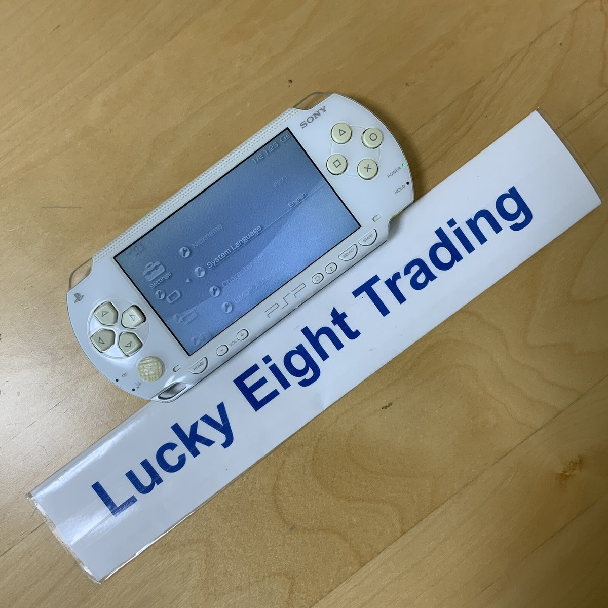 PSP 1000 Ceramic White Console only [H] | eBay