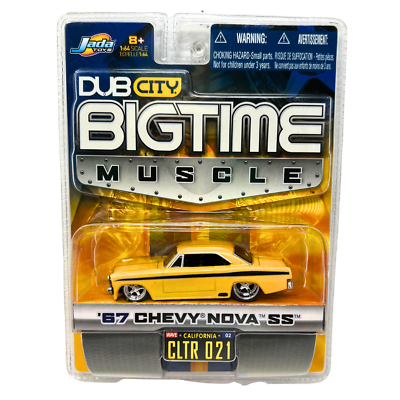 Jada Dub City Bigtime Muscle '67 Chevy Nova SS 1:64 Diecast | eBay