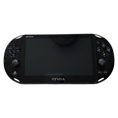 SONY PS Vita Wi-Fi PCH-2000 ZA11 Crystal Black Console Only Region