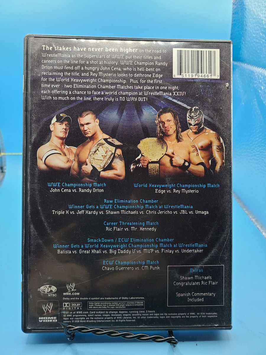 WWE - No Way Out 2008 (DVD, 2008) 651191946617| eBay