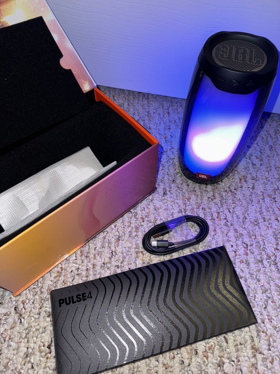 JBL Pulse 4 Portable Bluetooth Speaker - Black New, Open Box. | eBay