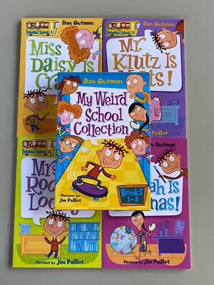 My Weird School Collection Box Set of Books Dan Gutman 1-4 1 2 3 4