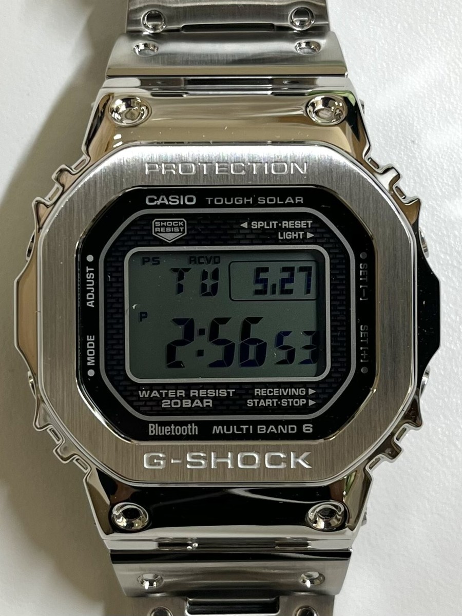 Casio G-Shock GMW-B5000D-1JF Solar Radio Bluetooth Metal Case Men
