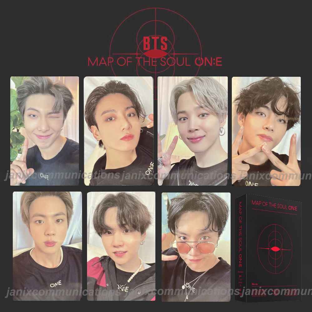 BTS MAP OF THE SOUL ON:E BLU-RAY Official Photo Card PC | eBay