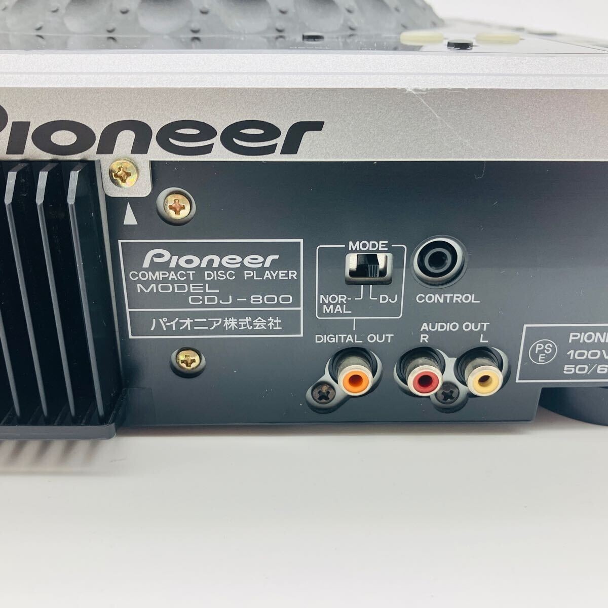 Pioneer CDJ-800 MK2 CD/Digital Media Player DJ Turntable Music