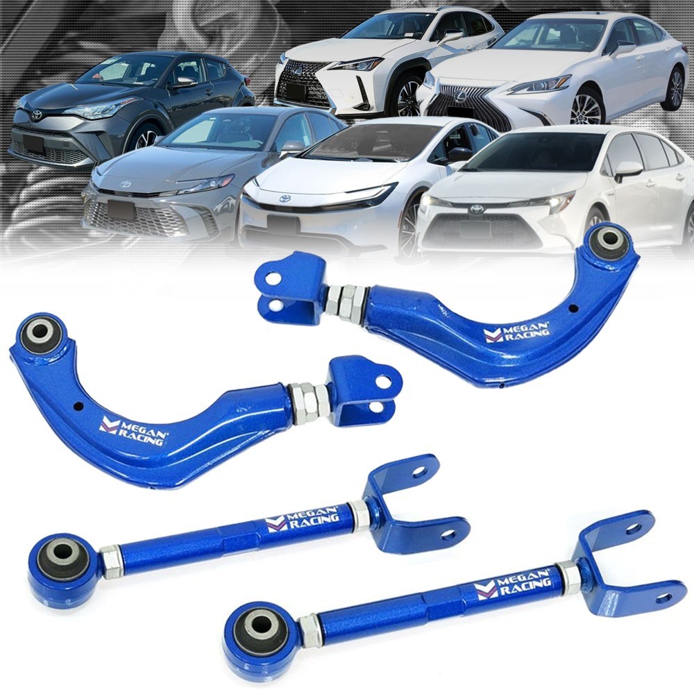 MEGAN RACING トーコンアーム カムリ プリウス CHR レクサスes MEGAN