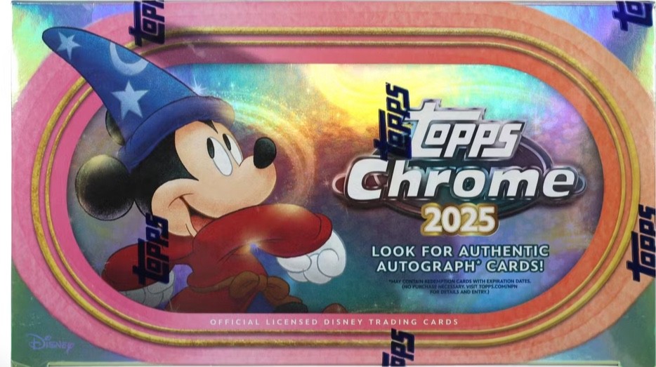 HOBBY BOX 2025 DISNEY TOPPS CHROME BREAK | eBay