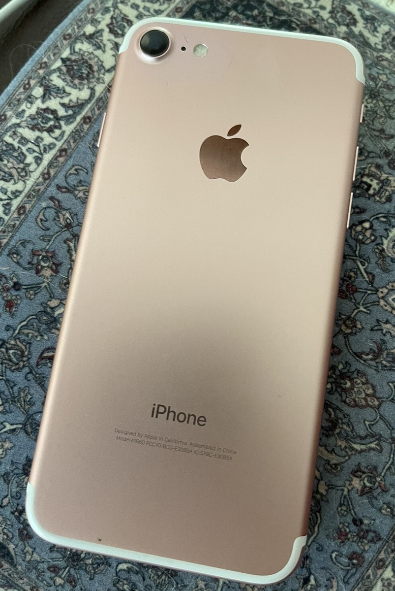 Apple iPhone 7 - 256GB - Rose Gold (Verizon) A1660 (CDMA + GSM) | eBay
