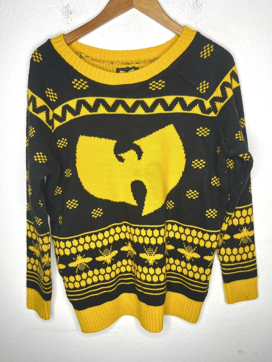 Wu Tang Clan Killer Bees Medium Ugly Christmas Sweater Black