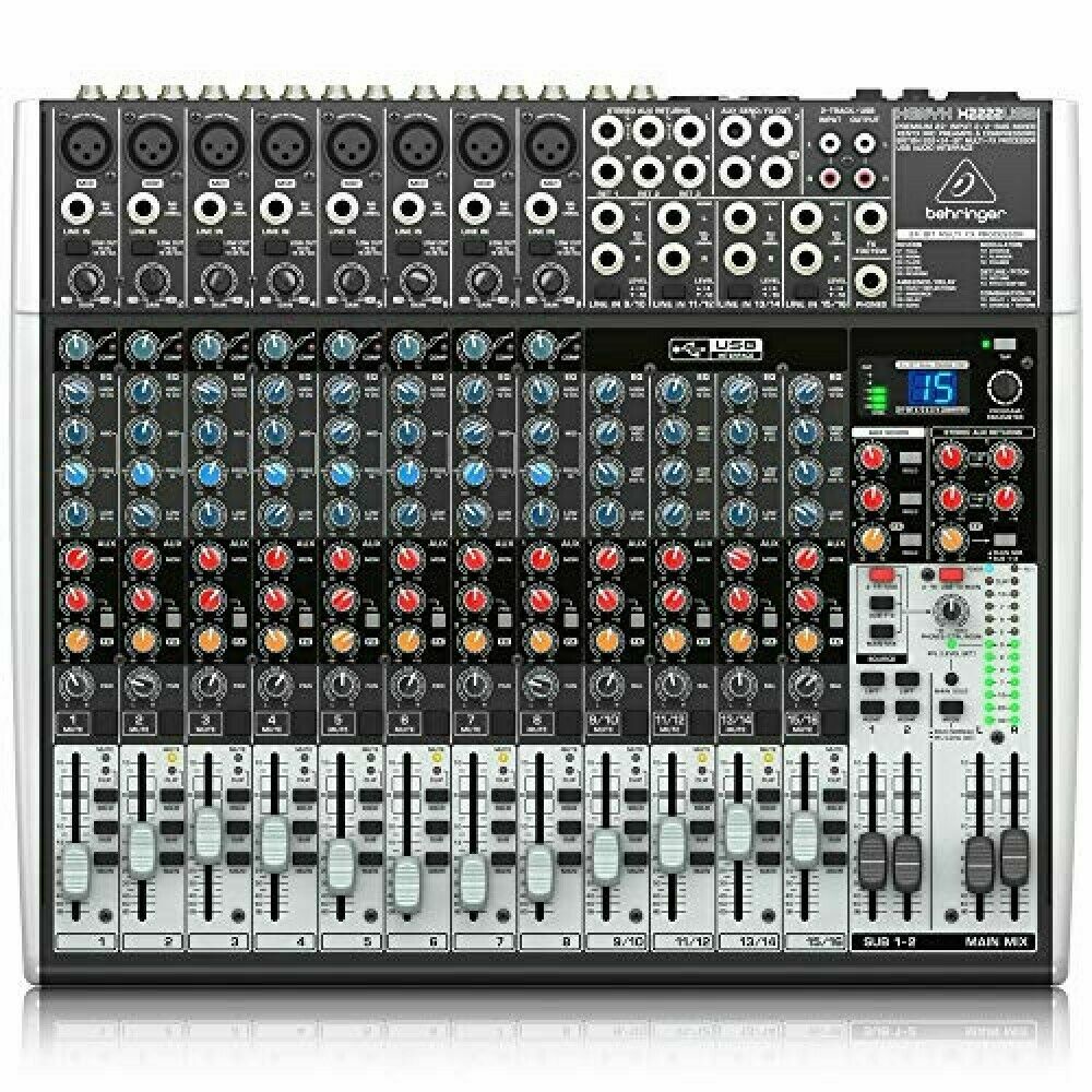 BEHRINGER Analog Mixer USB Audio Interface Effector 16ch XENYX