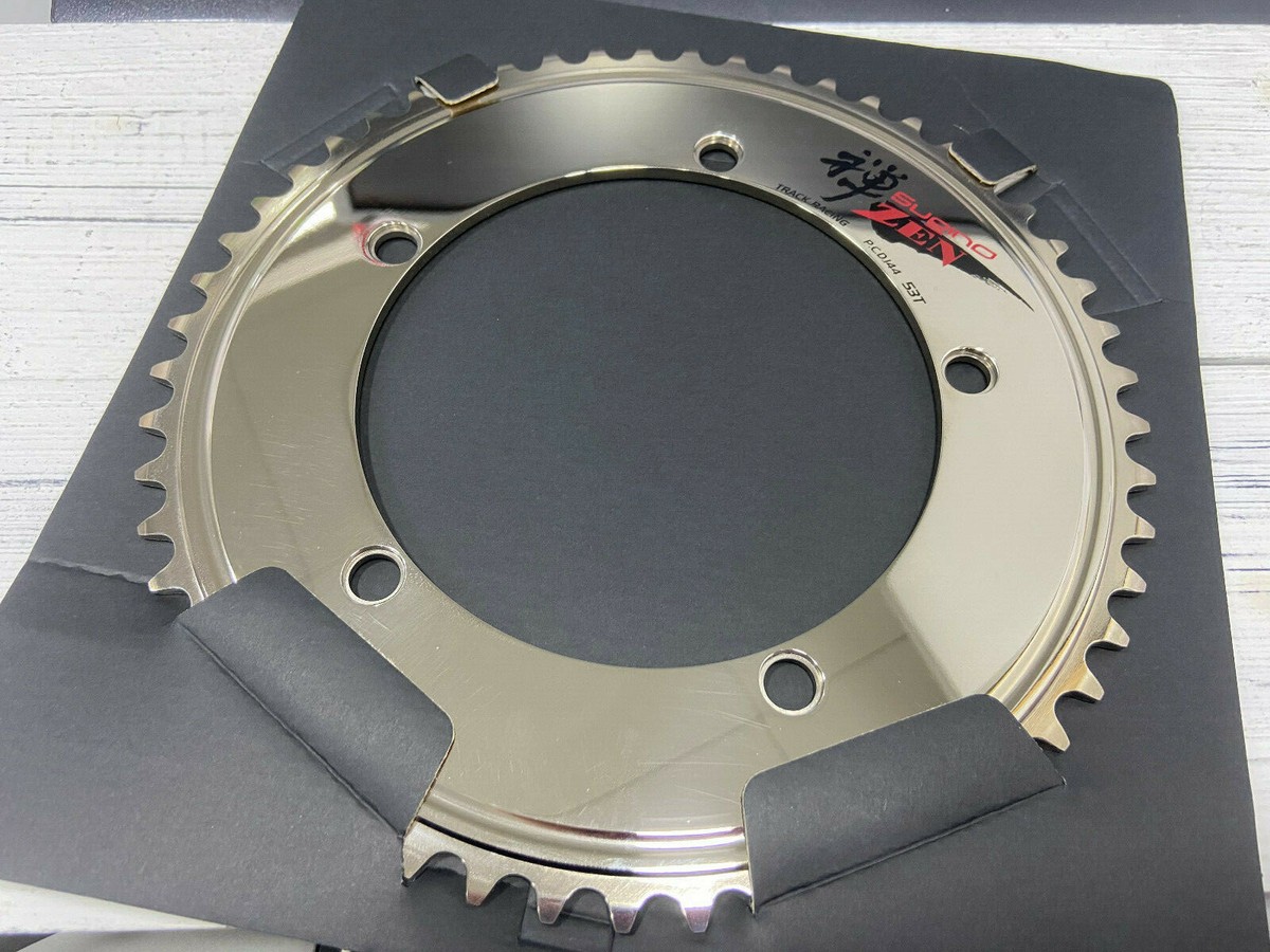 Sugino Super Zen144 BCD144x5 1/8 53T S3 Gold Chainring (1pc) | eBay