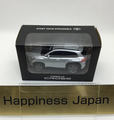 Toyota Corolla Cross Pull Back Car 1/43 Scale Toy Figure Miniature