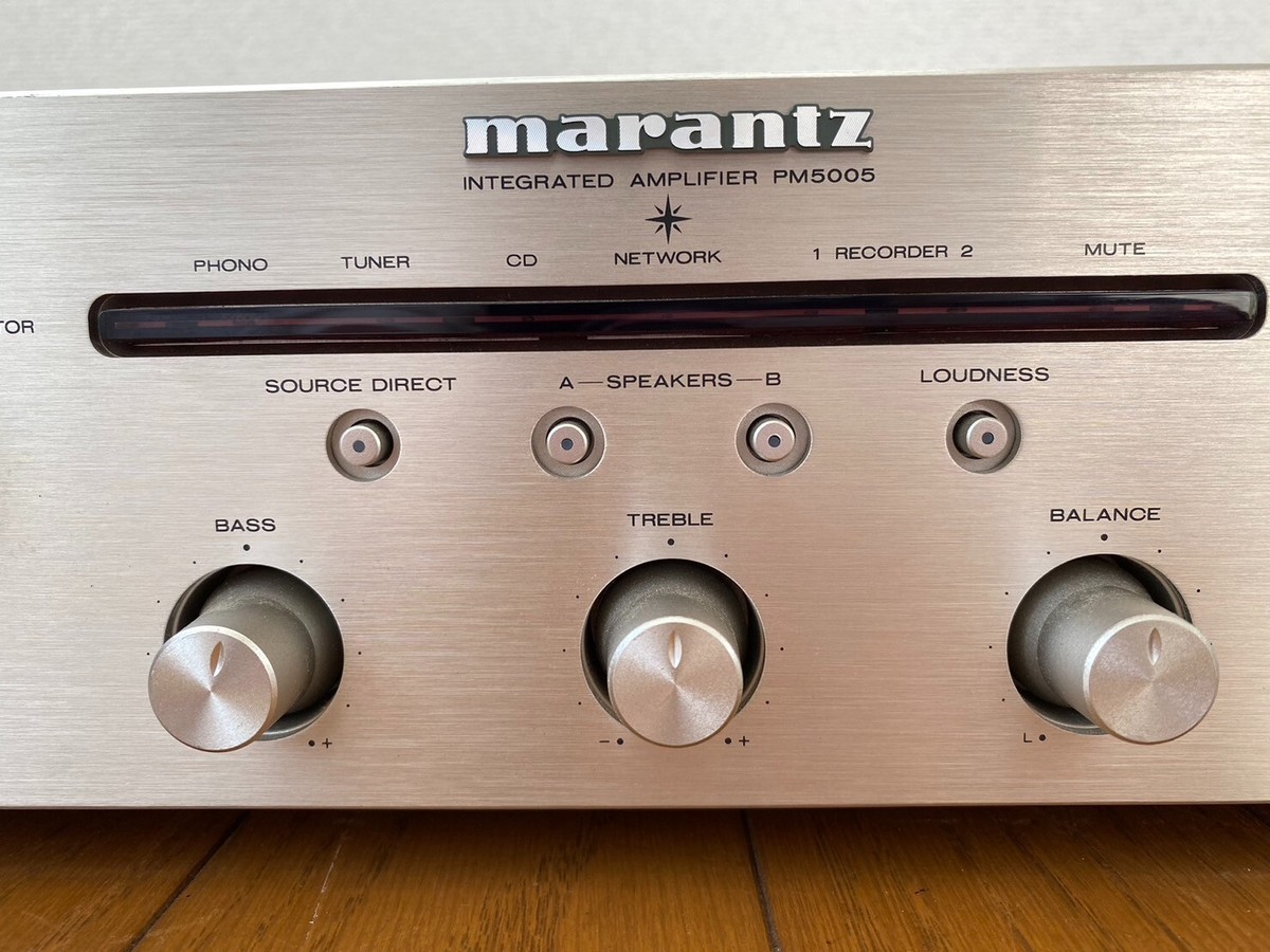 Marantz PM5005 Integrated Amplifier Silver Used Good Working Free
