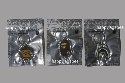 A BATHING APE Men's Goods APE HEAD / BABY MILO / SHARK METAL