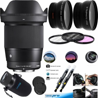 Sigma 16mm f/1.4 DC DN Contemporary Lens for Sony E for sale