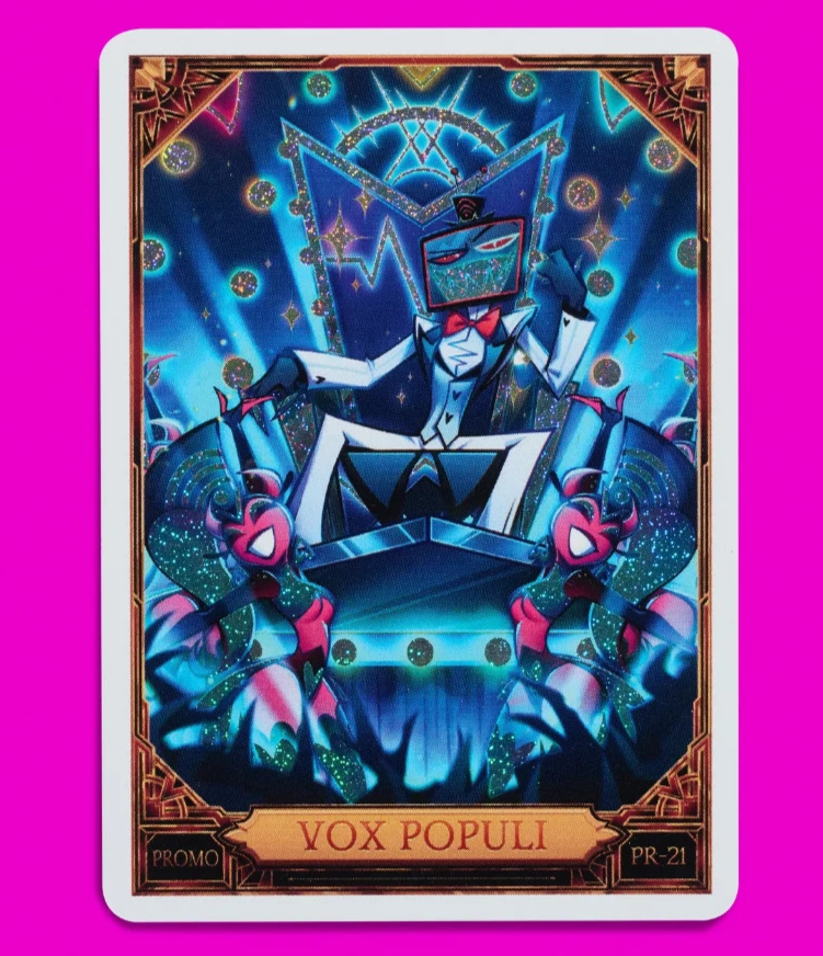 Hazbin Hotel Trading Card - Vox Populi Promo Pr-21 - SEALED - IN