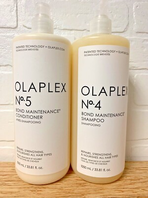 Olaplex No 4/No.5 Bond Maintenance Shampoo/Conditioner 33.81 Fl Oz