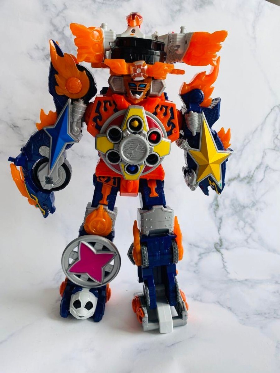 Power Rangers Ninja Steel Ninninger DX Gekiatsu Daioh Megazord